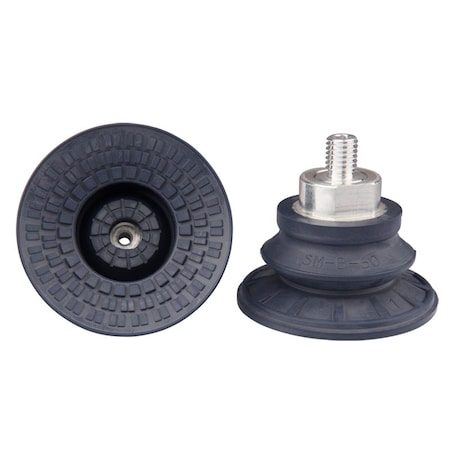 Fipa Bellows vacuum cup diam. 63 mm, NBR blue, fitting M10-male 22.060.192.1